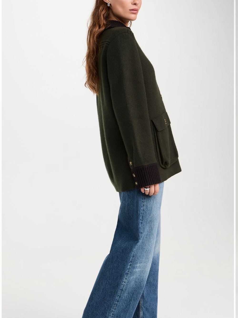 Knit Work Jacket - Picture 4 of 10